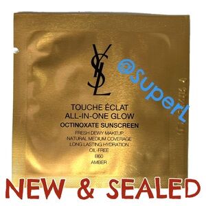 5/$15 NEW YVES SAINT LAURENT
Touche Éclat All In One Glow Foundation B60